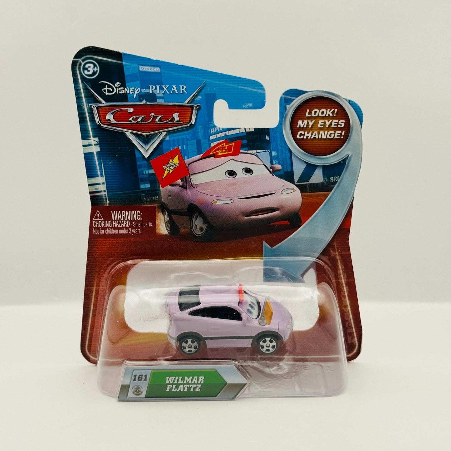 Disney Pixar Cars - WILMAR FLATZ LENTICULAR My Eyes Change - 1:55 Diecast