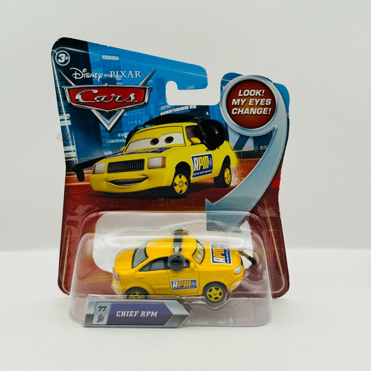 Disney Pixar Cars - LENTICULAR CREW CHIEF RPM My Eyes Change 2010 -1:55 Diecast