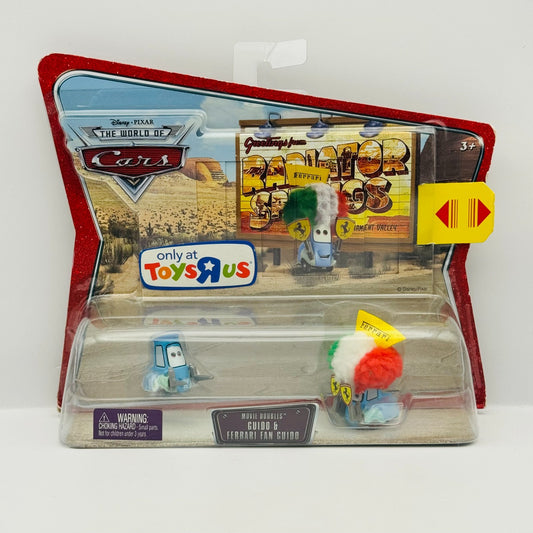 Disney Pixar Cars - GUIDO & FERRARI FANS GUIDO Movie Doubles 2008 - 1:55 Diecast