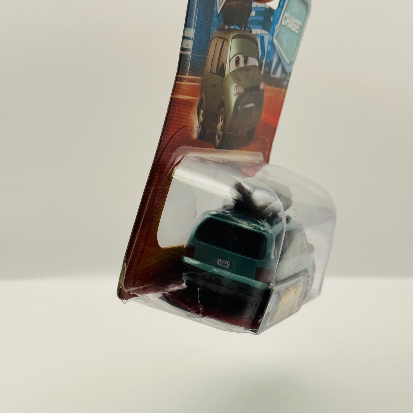 Disney Pixar Cars - LENTICULAR VAN WITH STICKERS No Sticker* Eyes - 1:55 Diecast