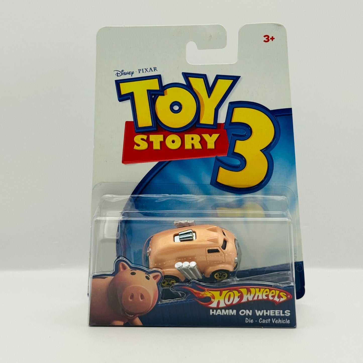Hot Wheels - Disney Pixar Cars HAMM ON WHEELS Toy Story 3 2010 - 1:64 Diecast