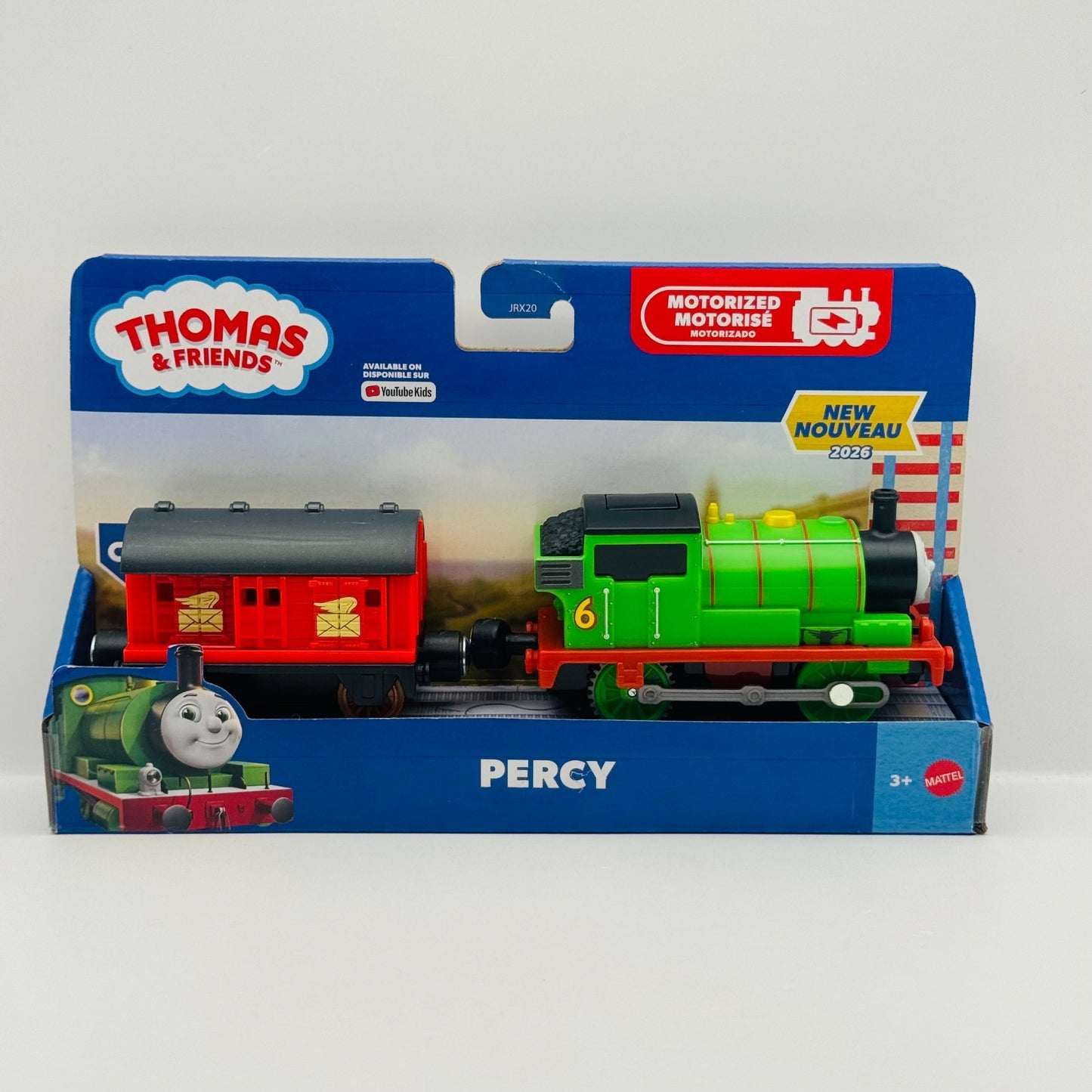 Thomas & Friends - MOTORIZED TRACKMASTER PERCY & MAIL TRUCK 2026 - Magnetic