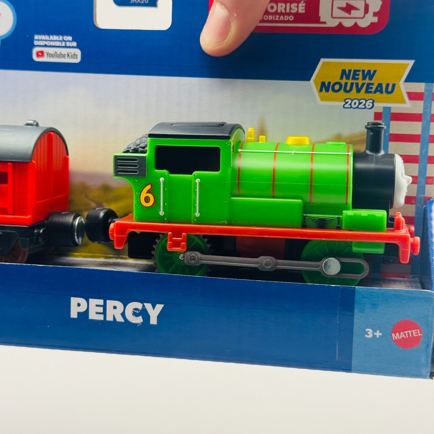 Thomas & Friends - MOTORIZED TRACKMASTER PERCY & MAIL TRUCK 2026 - Magnetic
