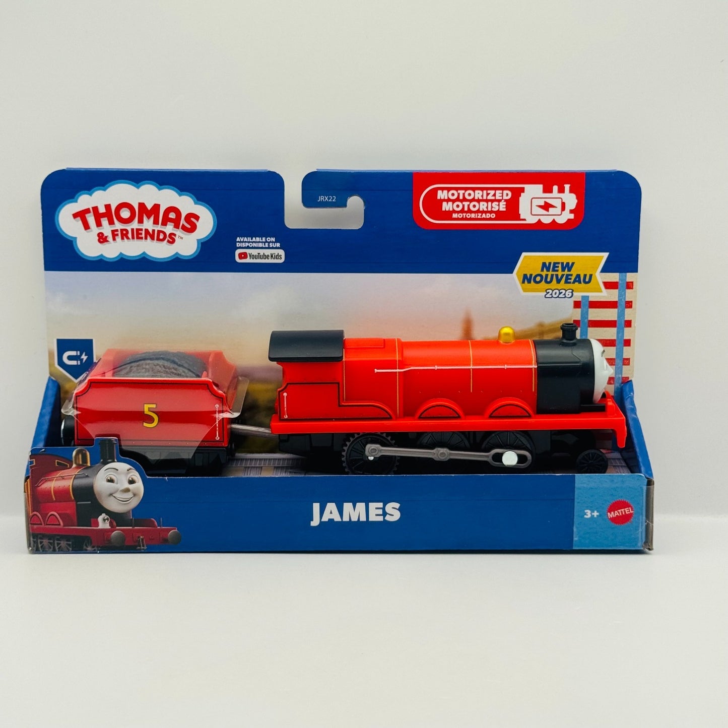 Thomas & Friends - MOTORIZED TRACKMASTER JAMES 2026 - Magnetic
