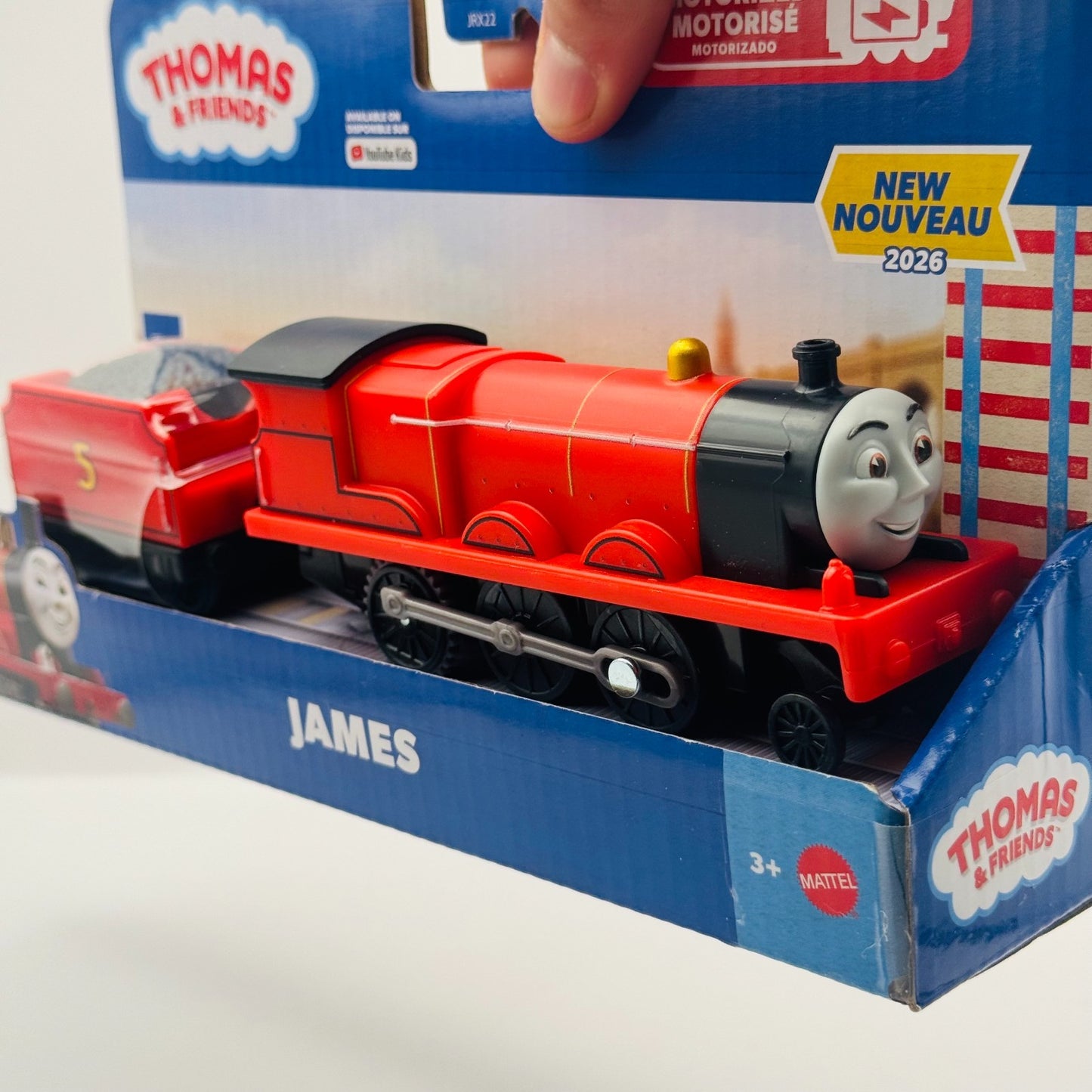 Thomas & Friends - MOTORIZED TRACKMASTER JAMES 2026 - Magnetic