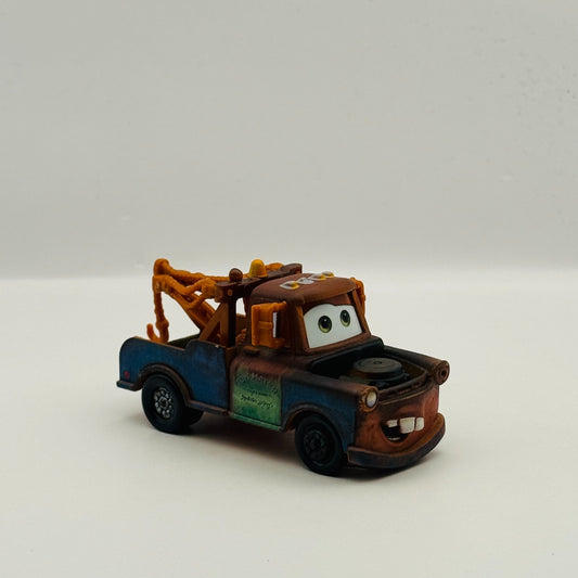 Disney Pixar Cars - TOW MATER WITH TOW HOOK - 1:55 Diecast