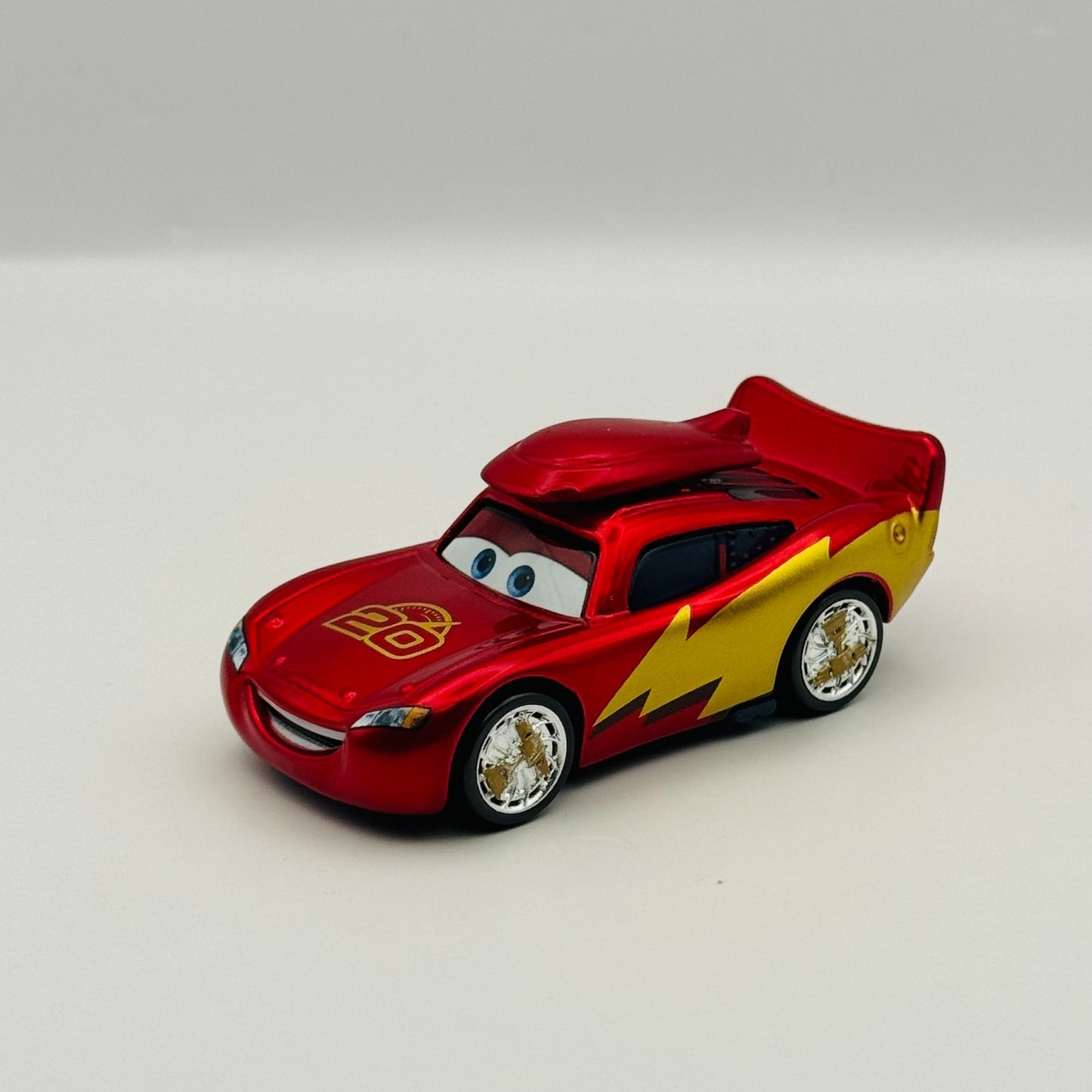 Disney Pixar Cars - BLING BLING 20th ANNIVERSARY MCQUEEN *Custom* - 1:55 Diecast