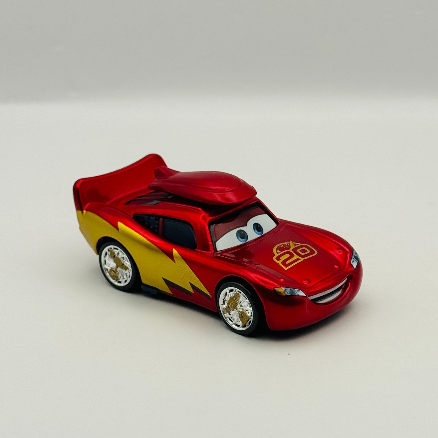 Disney Pixar Cars - BLING BLING 20th ANNIVERSARY MCQUEEN *Custom* - 1:55 Diecast