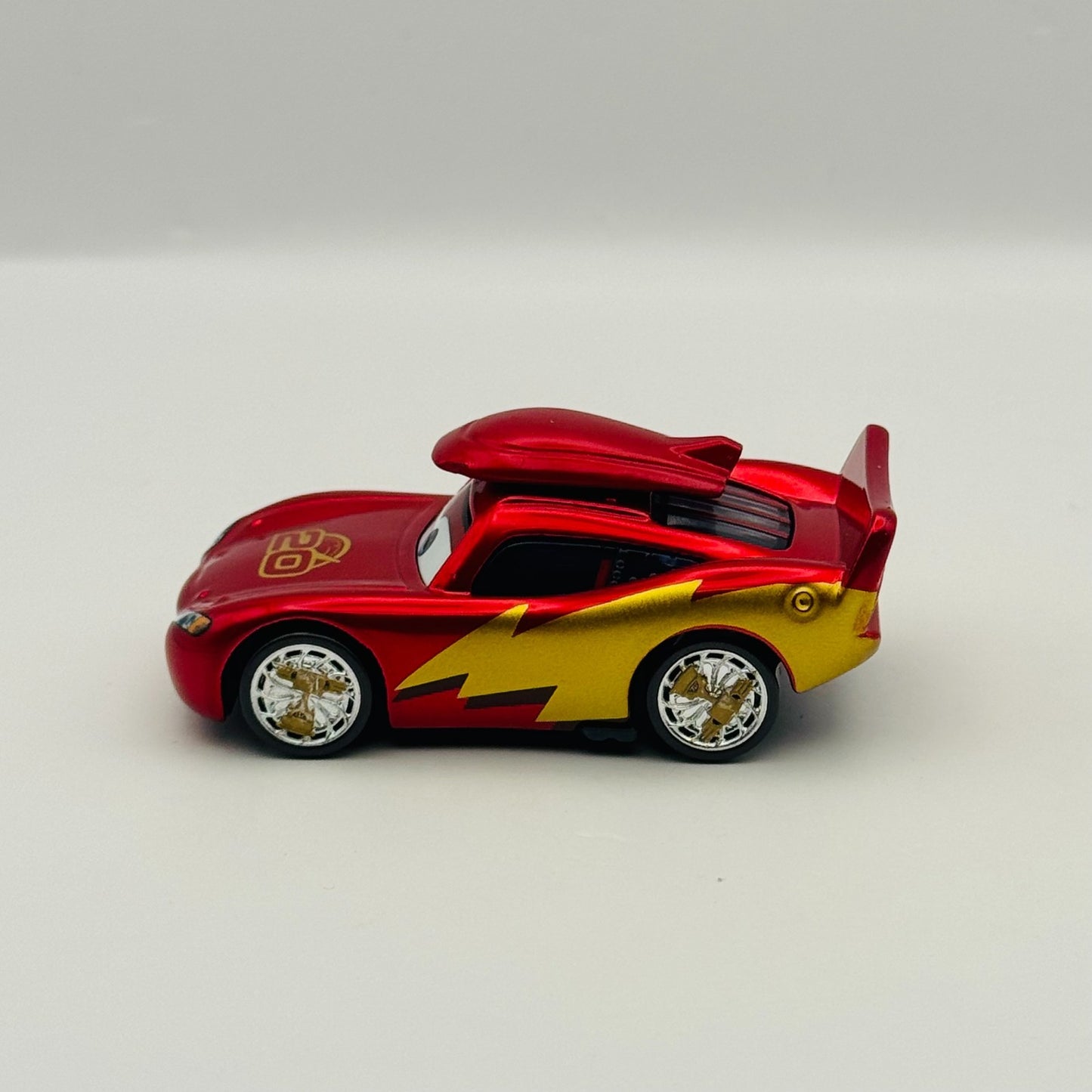 Disney Pixar Cars - BLING BLING 20th ANNIVERSARY MCQUEEN *Custom* - 1:55 Diecast