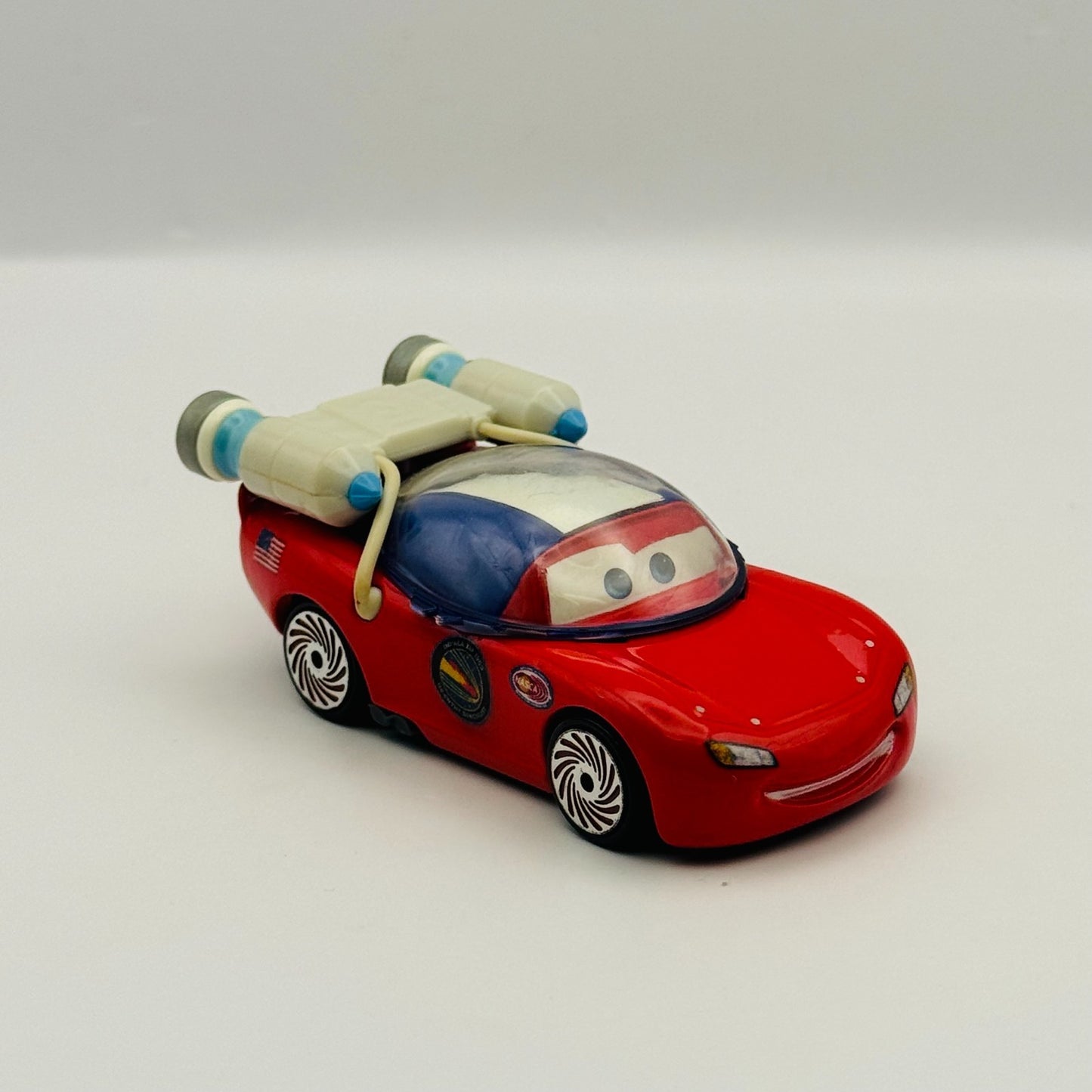 Disney Pixar Cars AUTONAUT LIGHTNING MCQUEEN Take Flight Moon Mater 1:55 Diecast