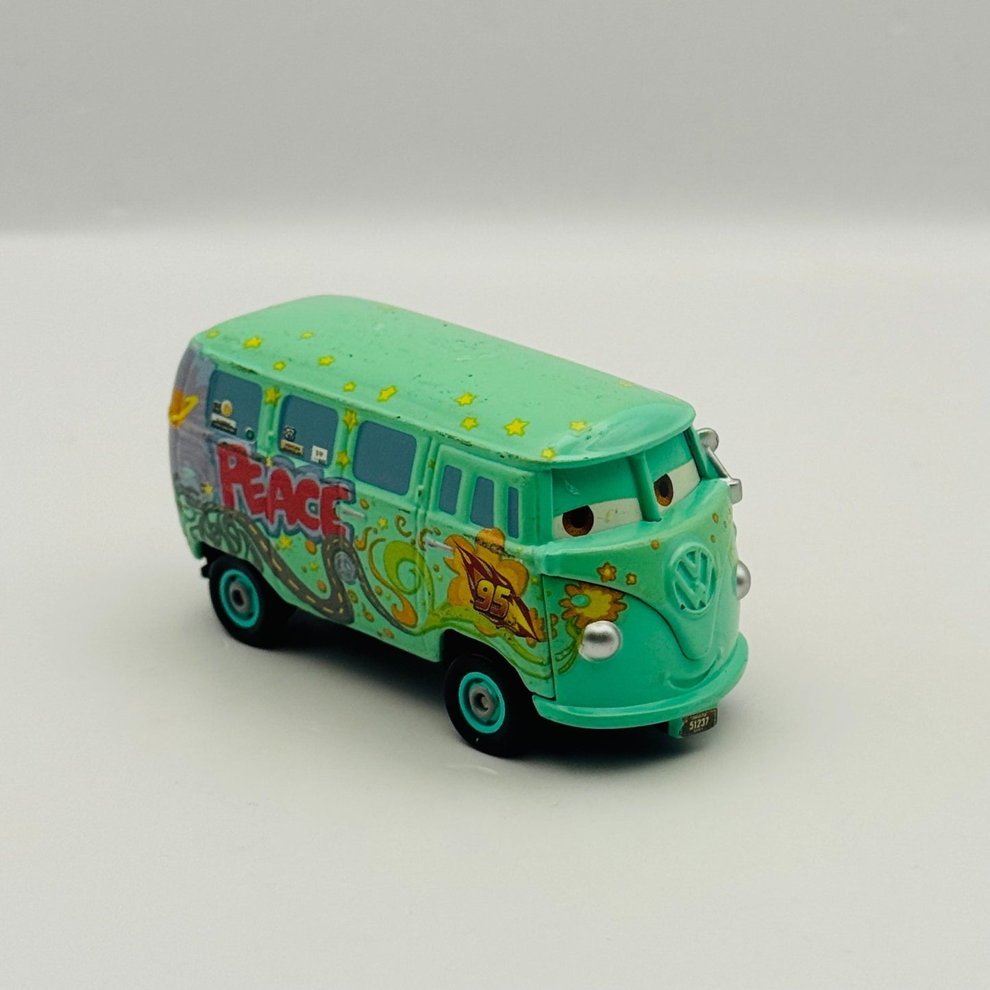 Disney Pixar Cars - RACE TEAM FILLMORE EXPRESSION VARIANT - 1:55 Diecast