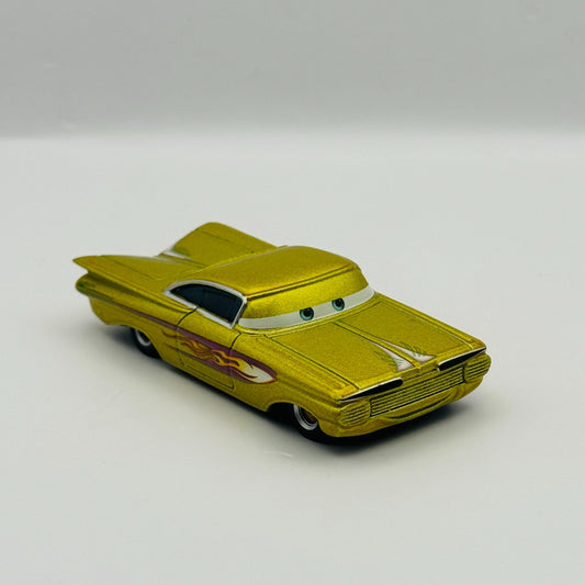 Disney Pixar Cars - GOLD YELLOW RAMONE World of Cars 2008 - 1:55 Diecast