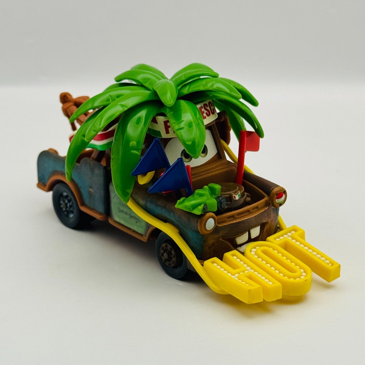 Disney Pixar Cars - FRANCESCO FAN MATER DELUXE CHASE Maters 2013 - 1:55 Diecast