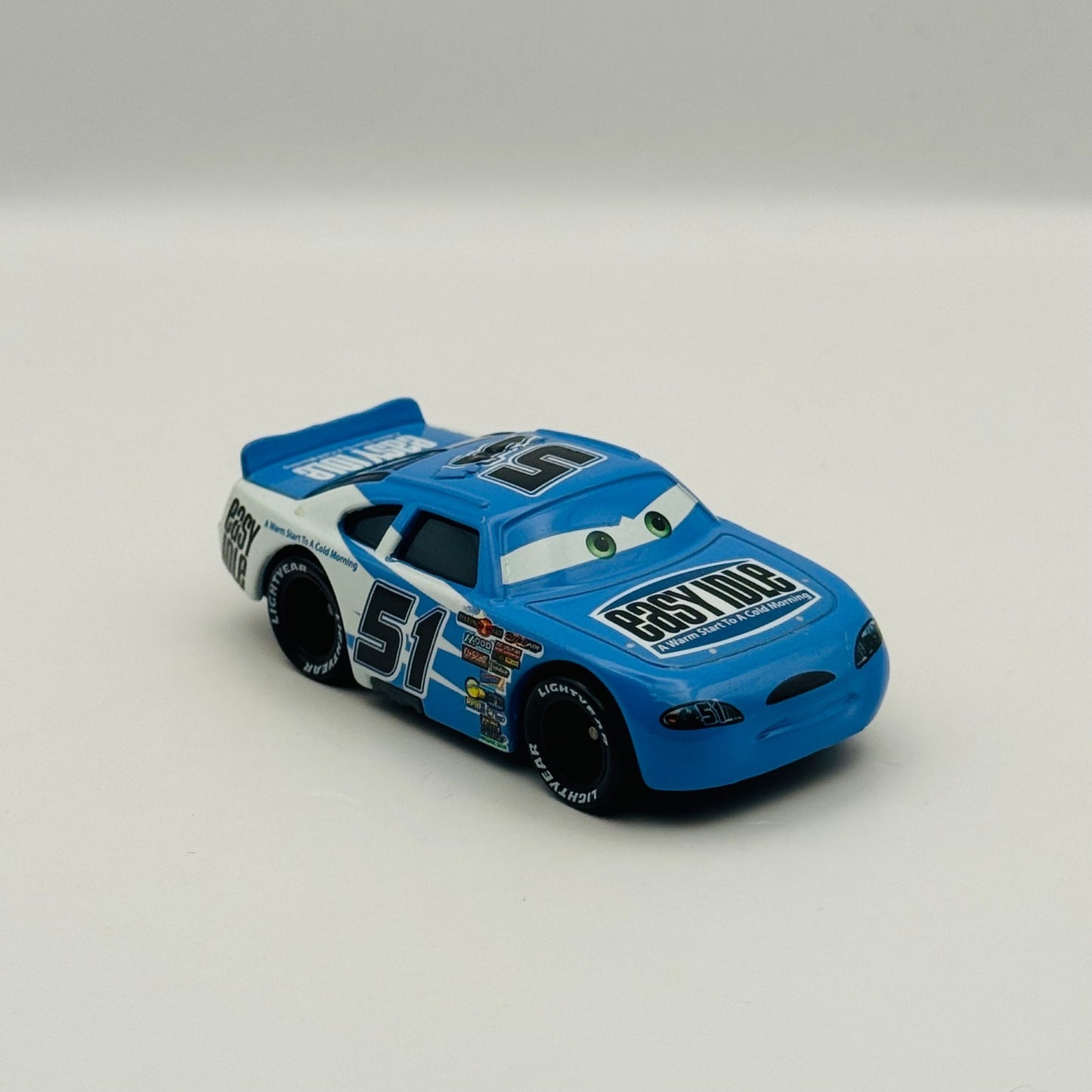 Disney Pixar Cars - EASY IDLE RUBY EASY OAKS  Piston Cup - 1:55 Diecast