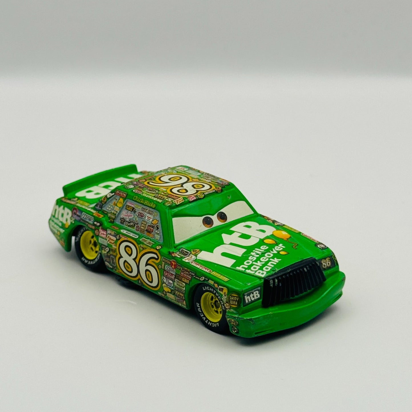 Disney Pixar Cars - CHICK HICKS HTB Piston Cup - 1:55 Diecast