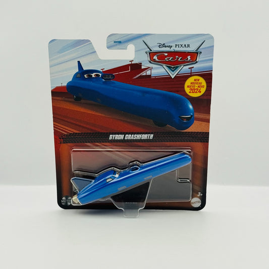 Disney Pixar Cars - BYRON CRASHFORTH On The Road 2024 *VERY RARE* - 1:55 Diecast