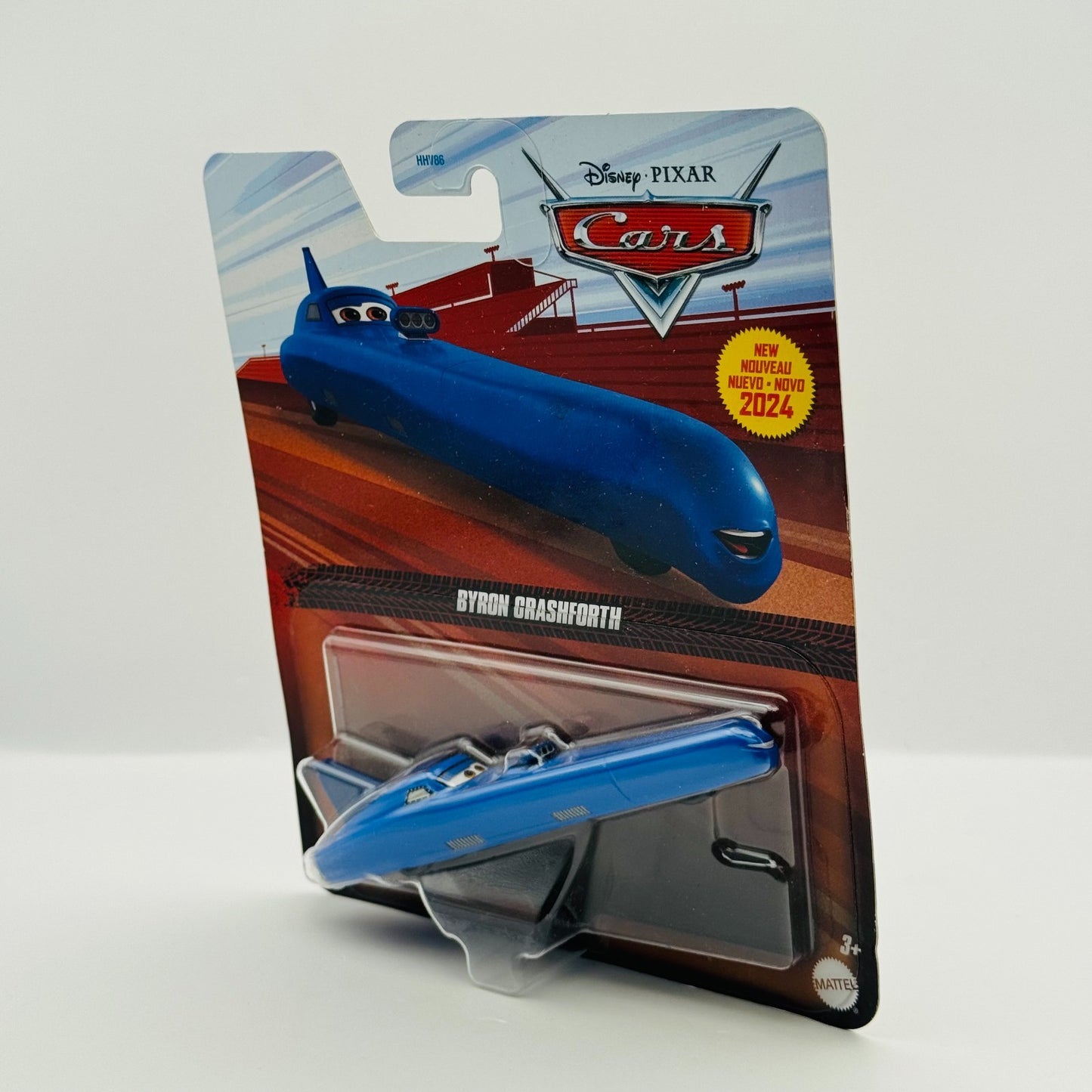 Disney Pixar Cars - BYRON CRASHFORTH On The Road 2024 *VERY RARE* - 1:55 Diecast