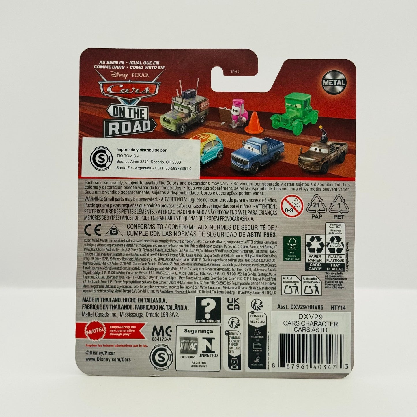 Disney Pixar Cars - BYRON CRASHFORTH On The Road 2024 *VERY RARE* - 1:55 Diecast