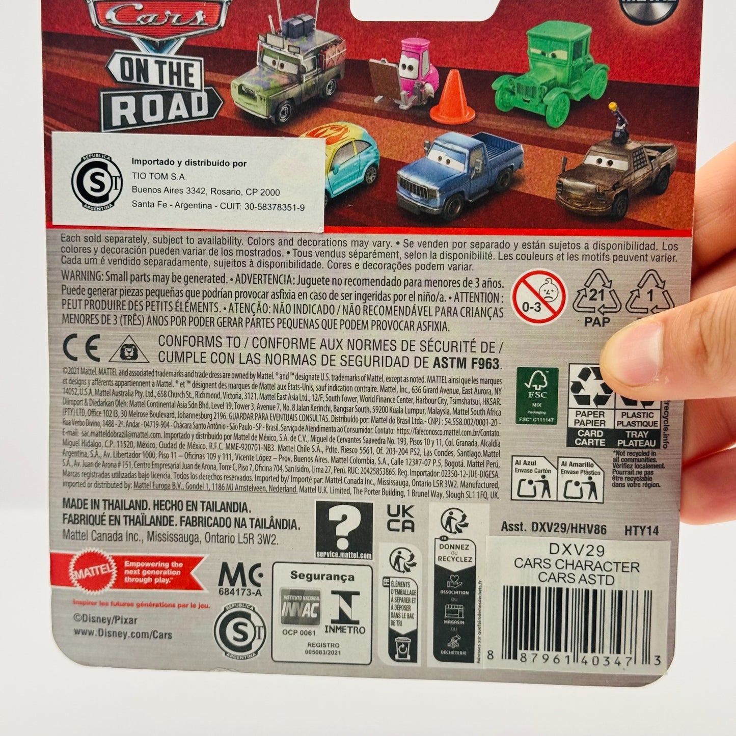 Disney Pixar Cars - BYRON CRASHFORTH On The Road 2024 *VERY RARE* - 1:55 Diecast