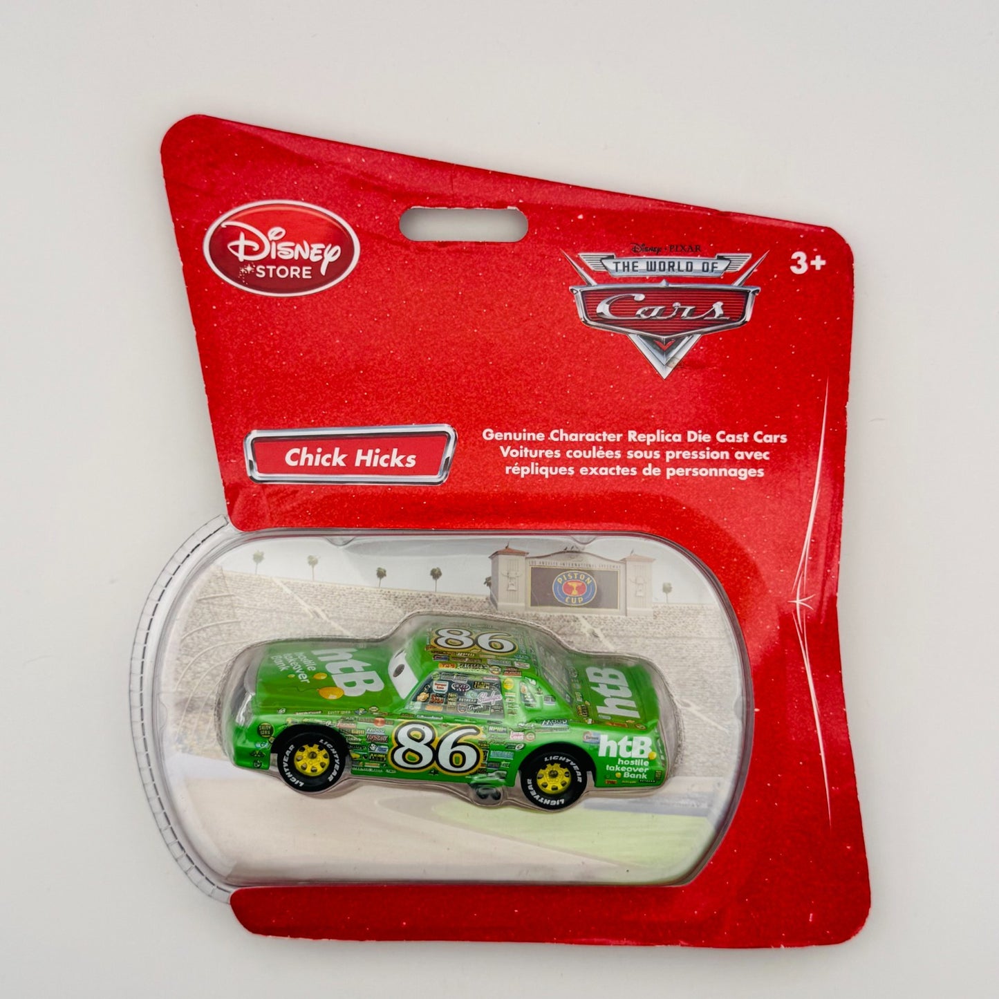 Disney Pixar Cars - CHICK HICKS Disney Store 2010 - 1:43 Diecast