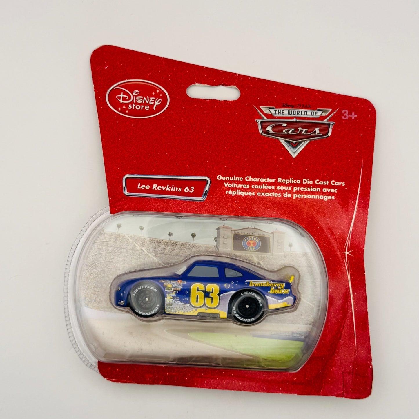 Disney Pixar Cars - LEE REVKINS TRANSBERRY JUICE Disney Store - 1:43 Diecast