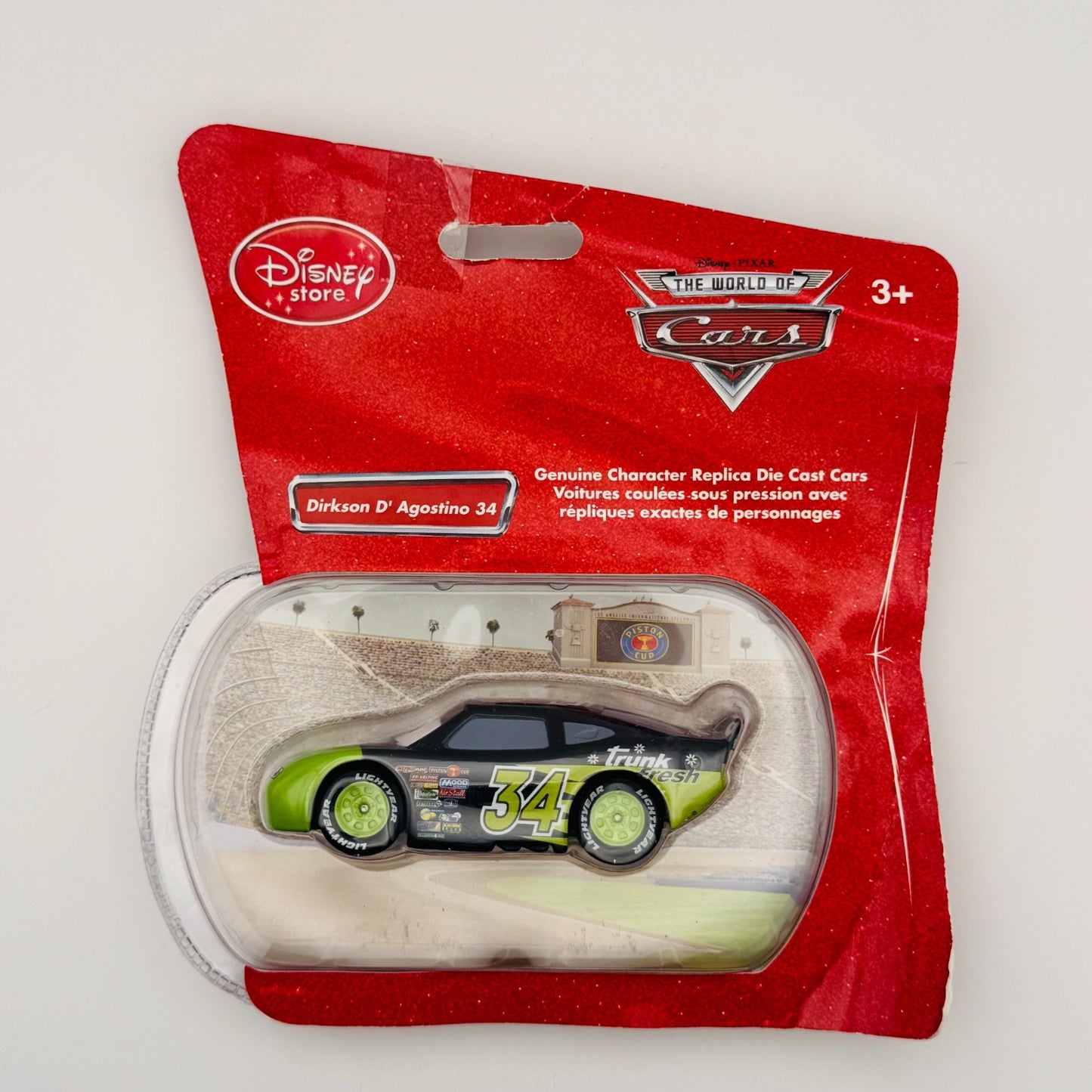 Disney Pixar Cars - DIRKSON D'AGOSTINO TRUNK FRESH Disney Store - 1:43 Diecast