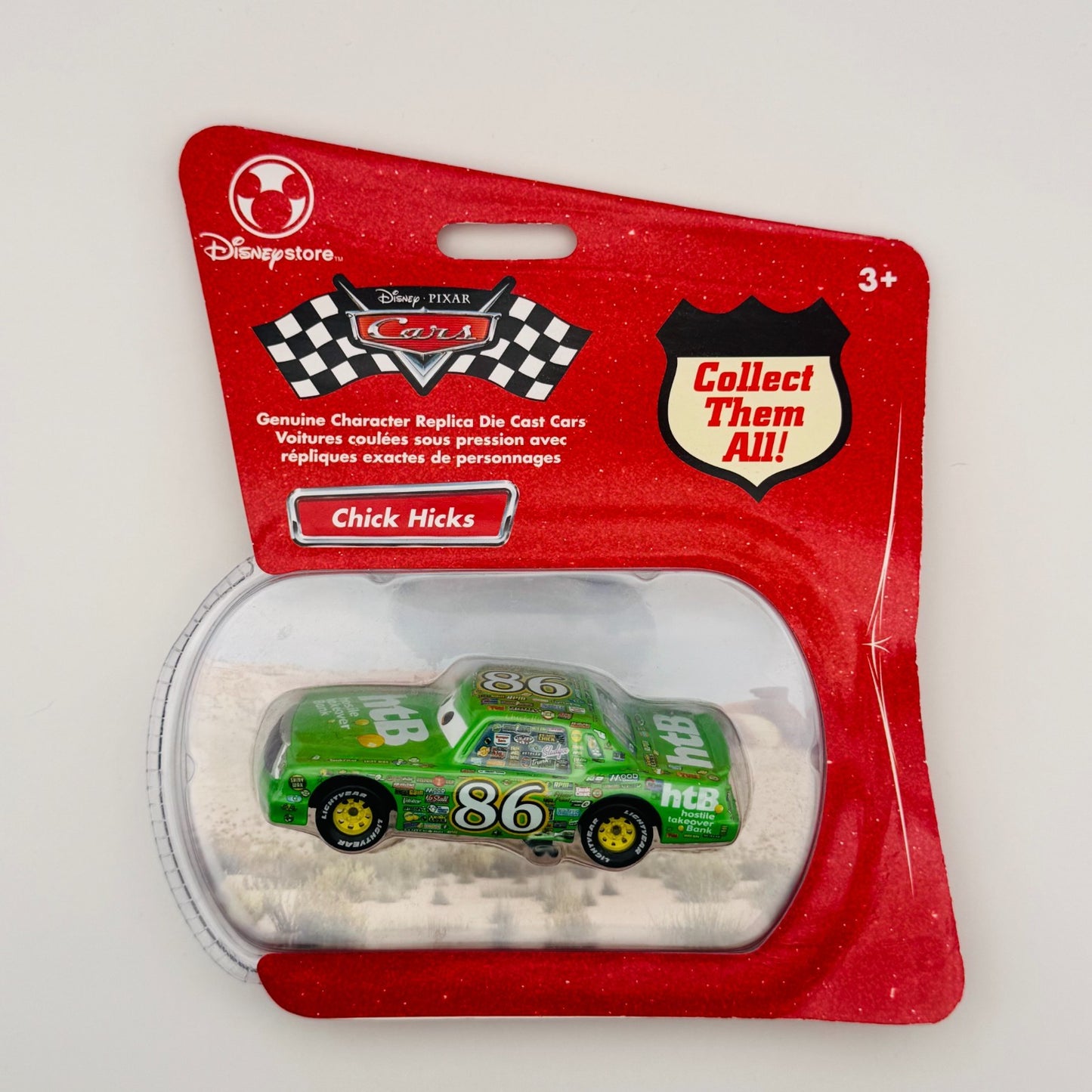 Disney Pixar Cars - CHICK HICKS Disney Store - 1:43 Diecast