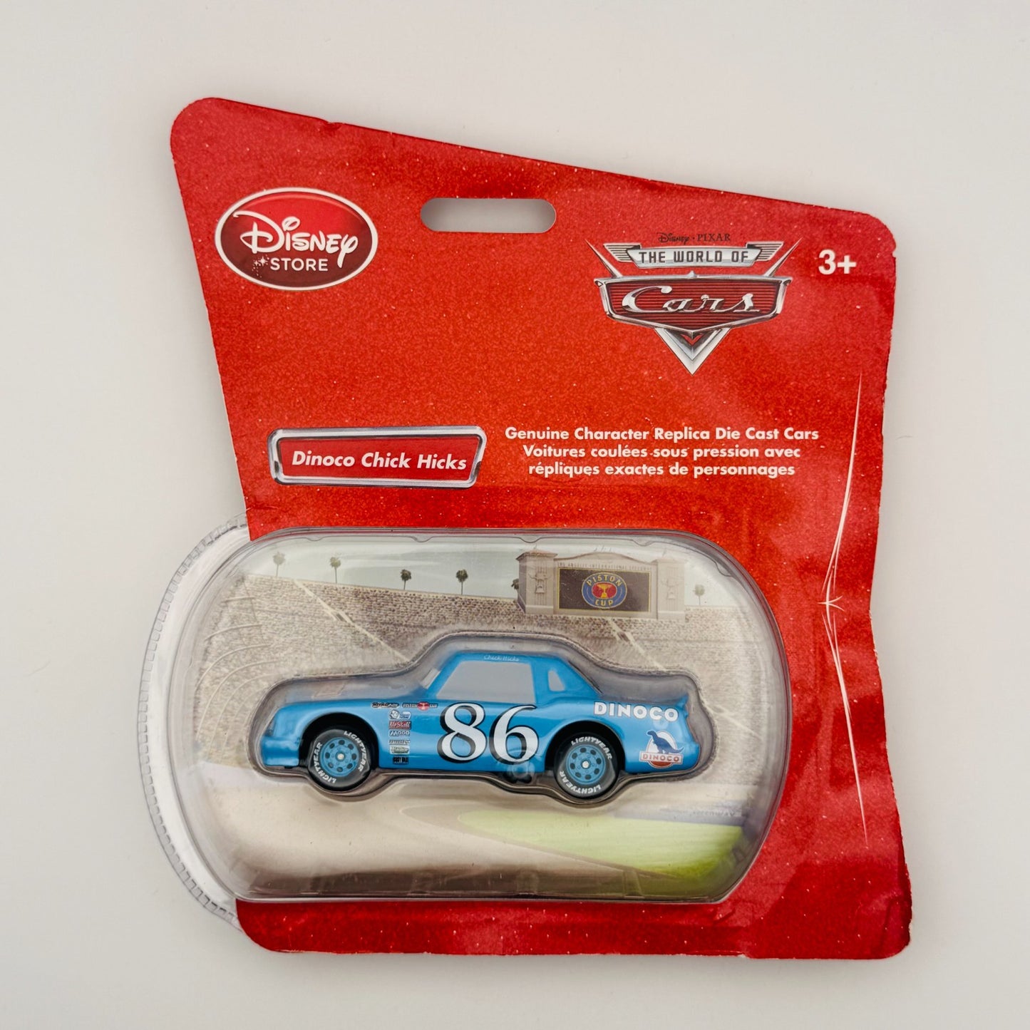 Disney Pixar Cars - DINOCO CHICK HICKS Disney Store 2010 - 1:43 Diecast