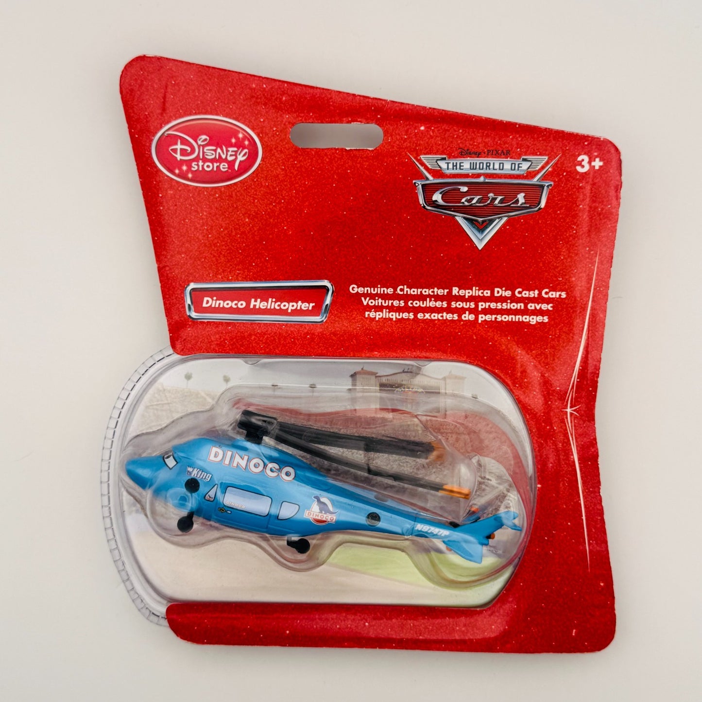Disney Pixar Cars - DINOCO HELICOPTER ROTOR TURBOSKY Disney Store - 1:43 Diecast