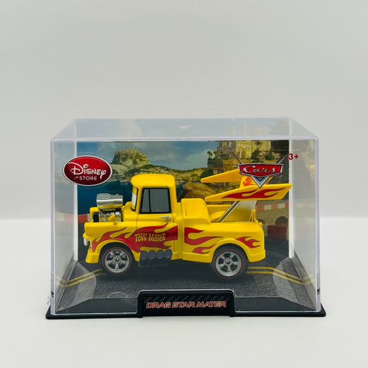 Disney Pixar Cars - DRAG STAR MATER FUNNY CAR HOT ROD Disney Store -1:43 Diecast