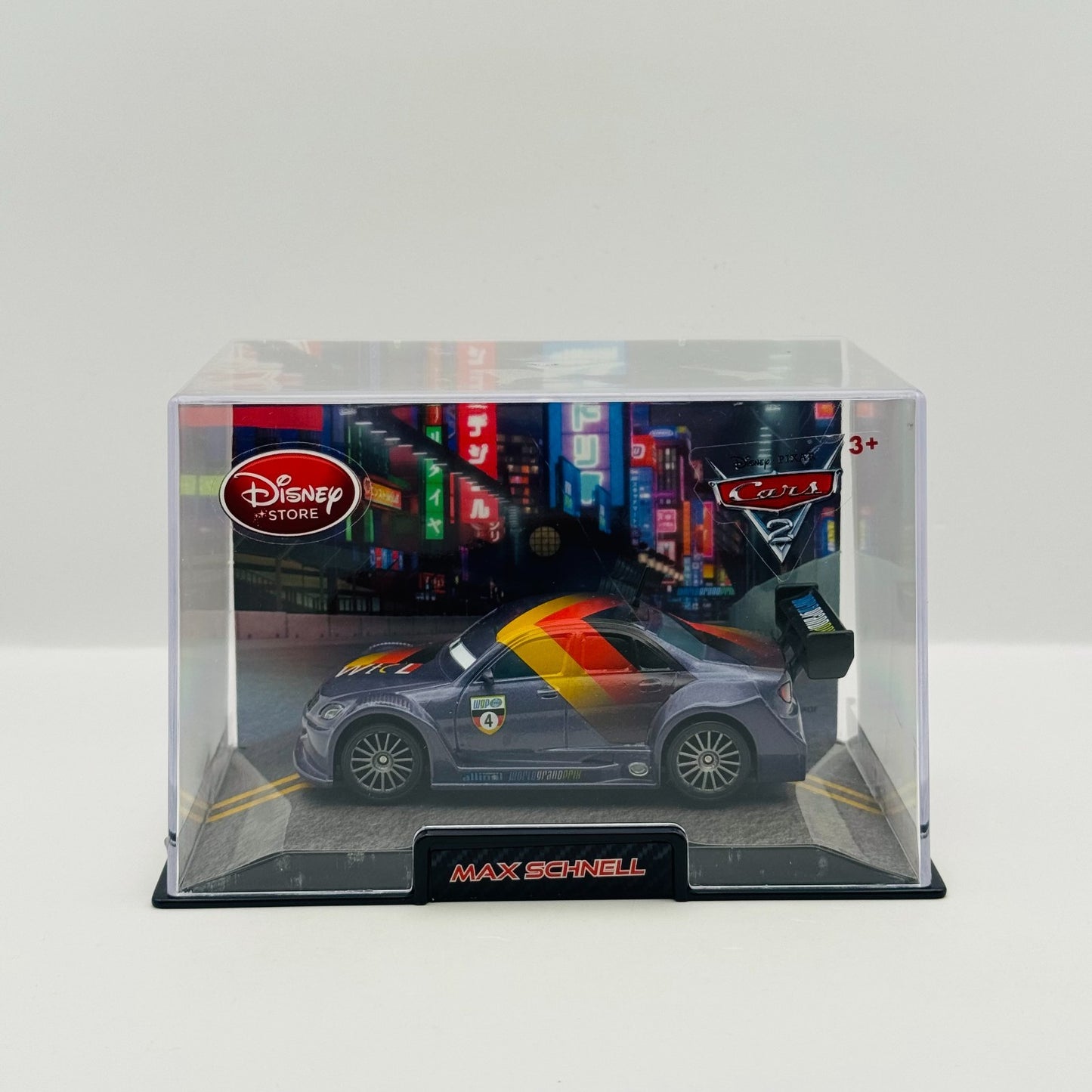Disney Pixar Cars - MAX SCHNELL WGP Disney Store - 1:43 Diecast