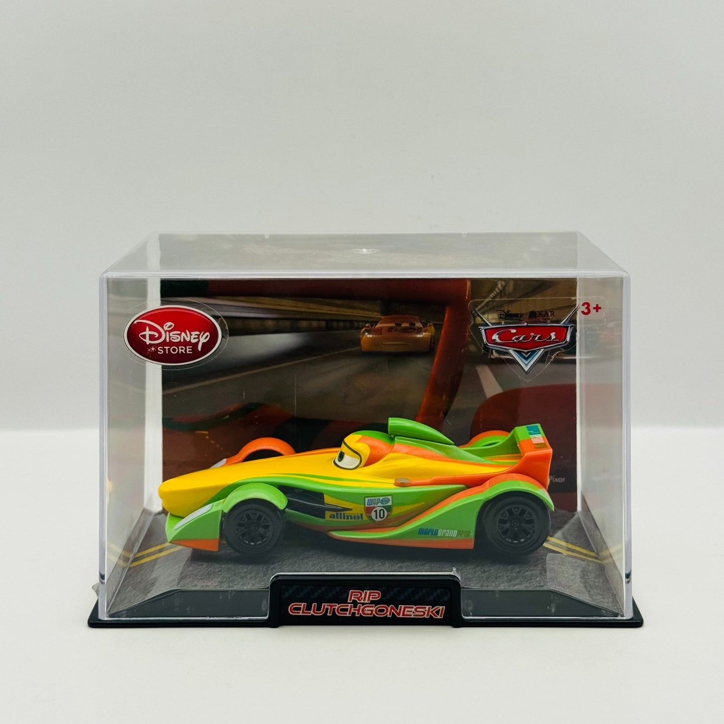 Disney Pixar Cars - RIP CLUTCHGONESKI WGP Disney Store - 1:43 Diecast