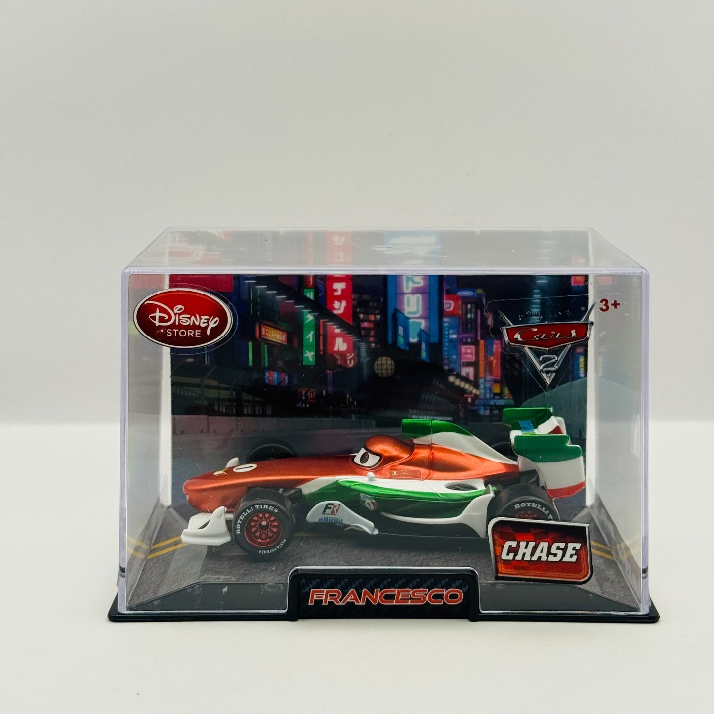 Disney Pixar Cars - METALLIC FRANCESCO *CHASE* Disney Store - 1:43 Diecast
