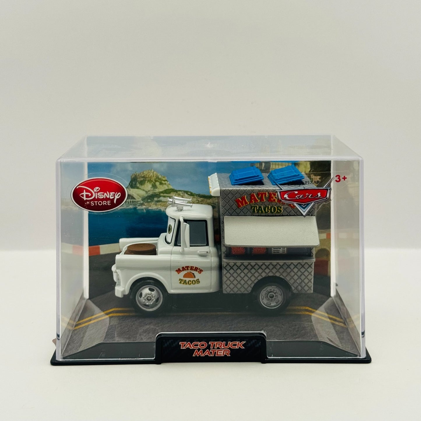 Disney Pixar Cars - TACO TRUCK MATER Disney Store - 1:43 Diecast