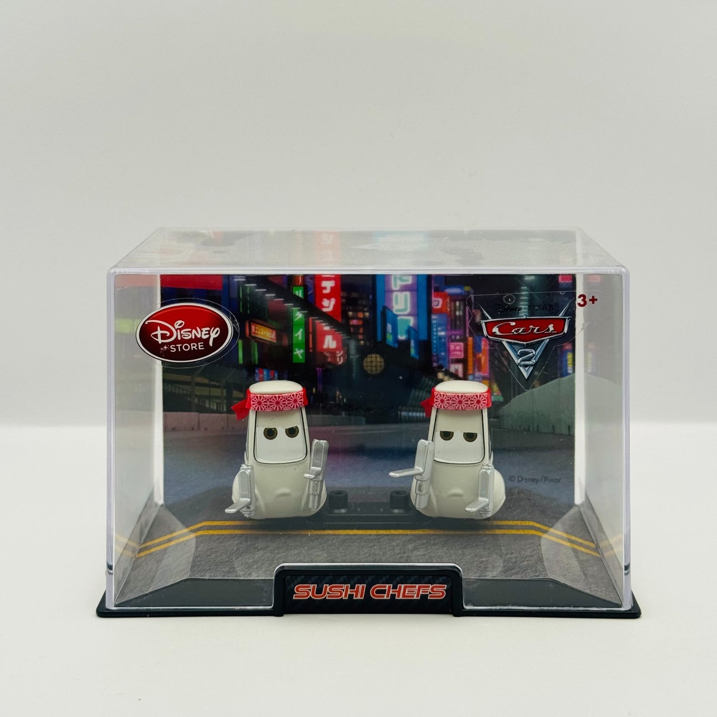 Disney Pixar Cars - WASABI SUSHI CHEFS Disney Store - 1:43 Diecast