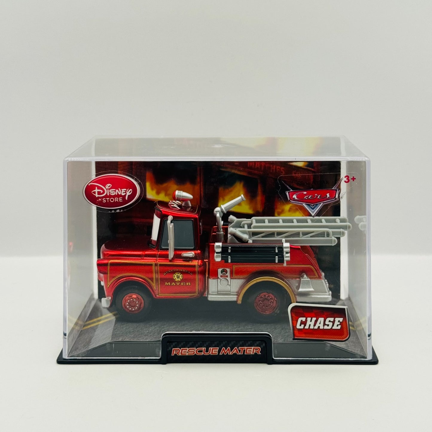 Disney Pixar Cars - METALLIC RESCUE SQUAD MATER Disney Store - 1:43 Diecast