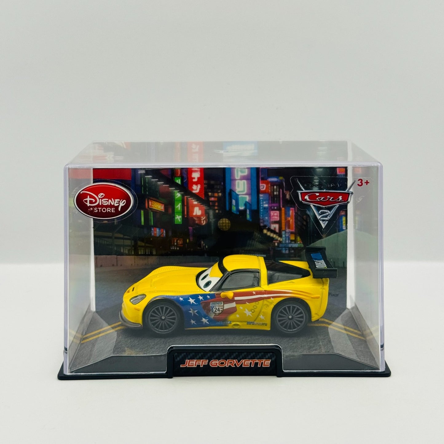 Disney Pixar Cars - JEFF GORVETTE WGP Disney Store - 1:43 Diecast