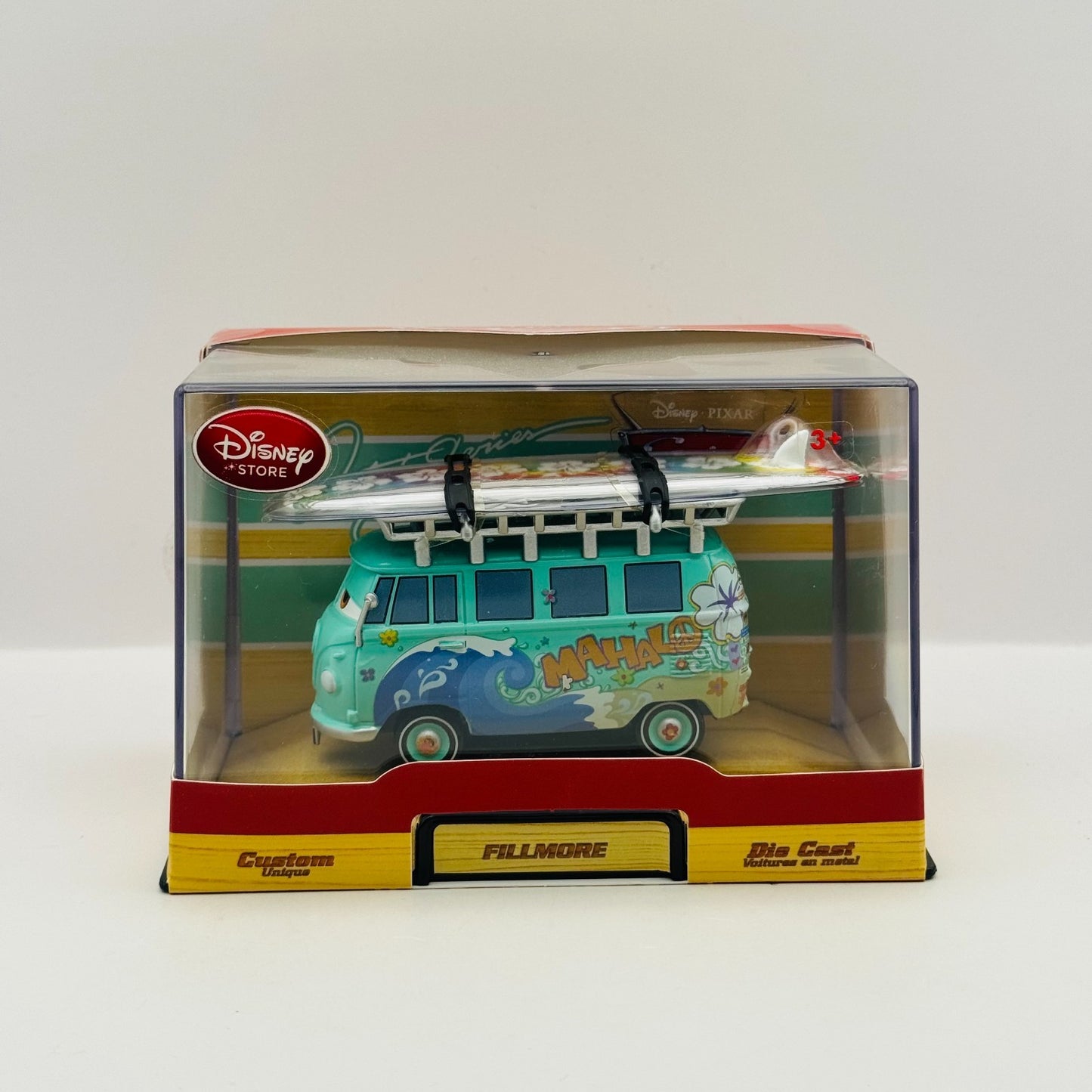 Disney Pixar Cars - ARTIST SERIES LASSETER FILLMORE Disney Store - 1:43 Diecast