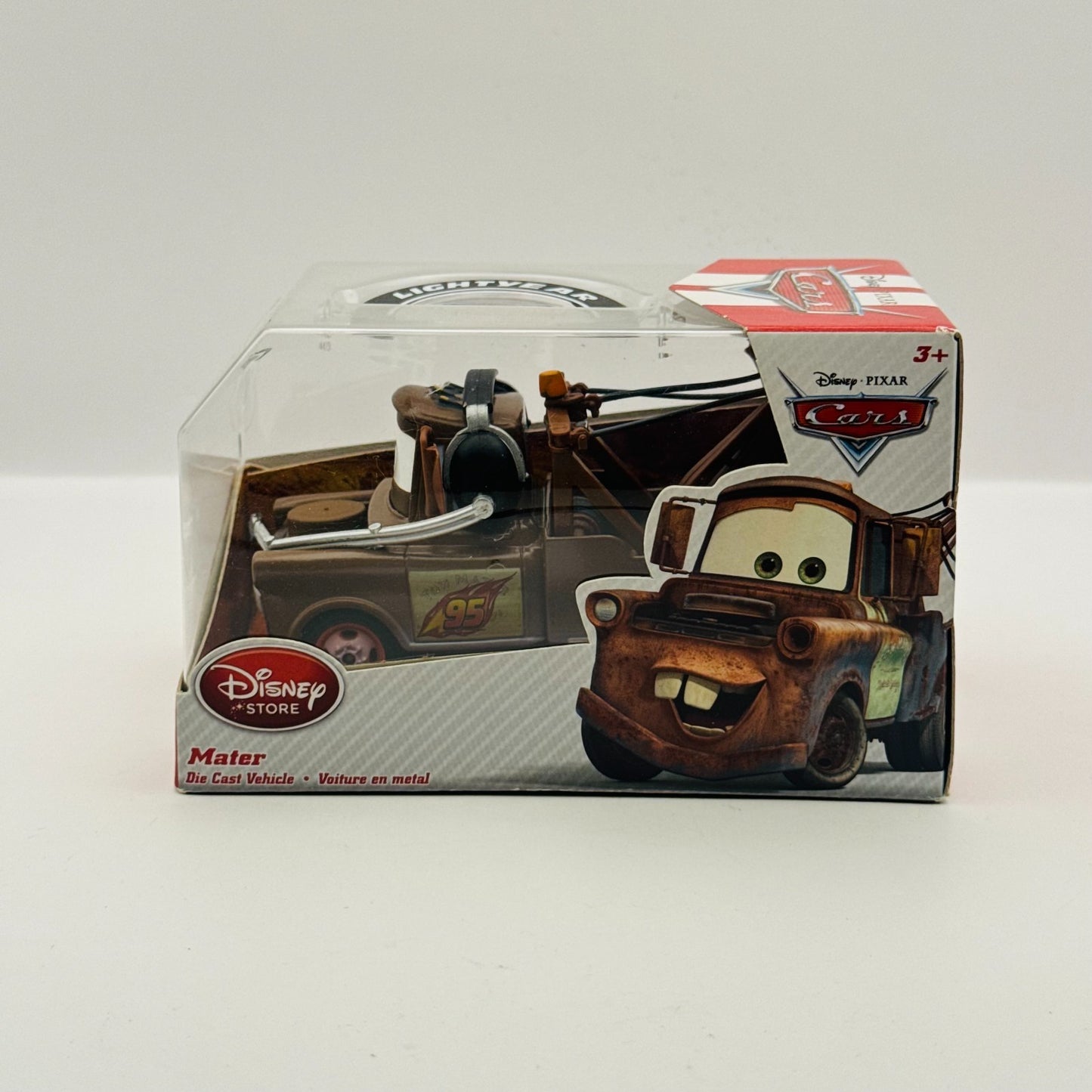 Disney Pixar Cars - MATER WITH HEADSET Disney Store - 1:43 Diecast