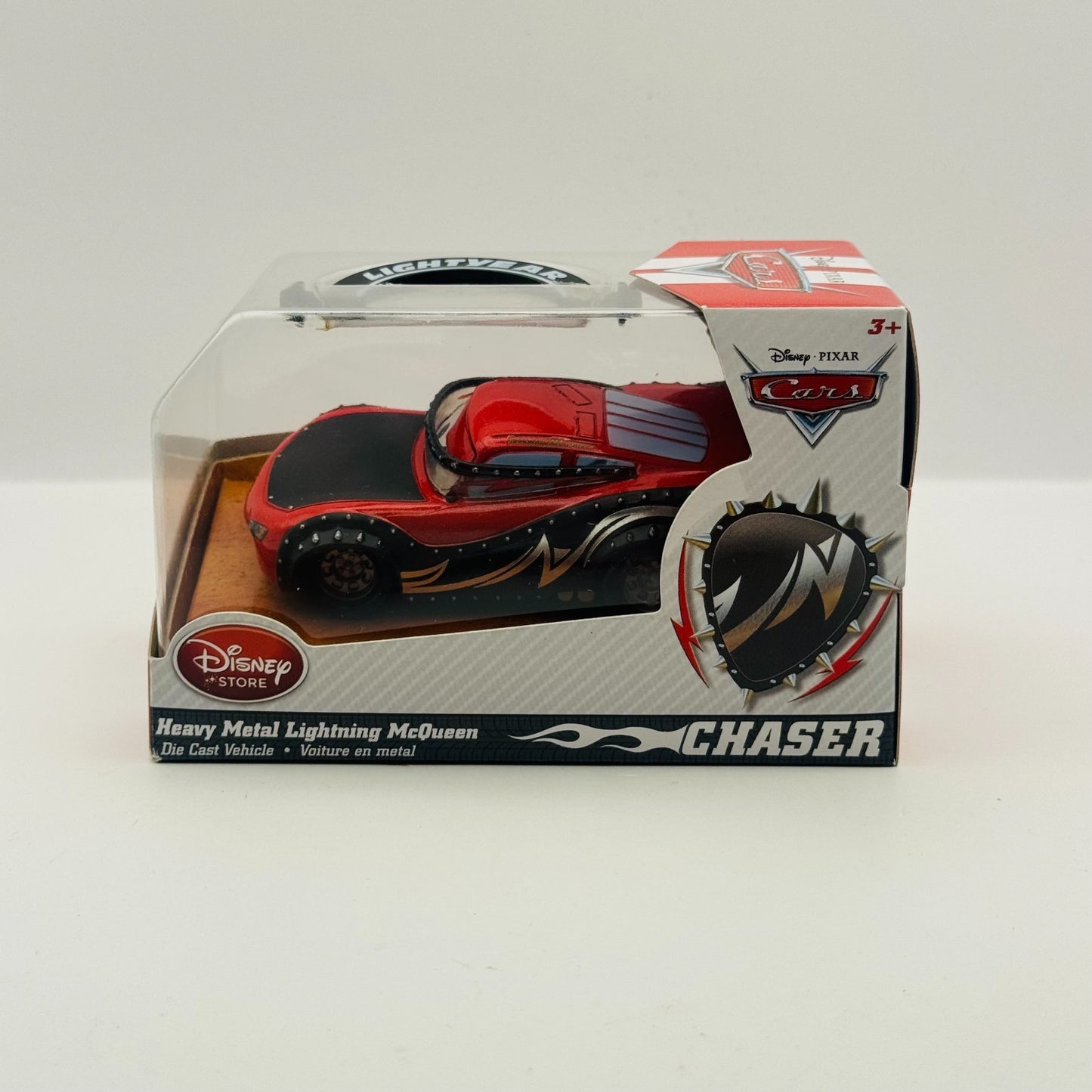 Disney Pixar Cars - HEAVY METAL MCQUEEN*CHASER* Disney Store - 1:43 Diecast