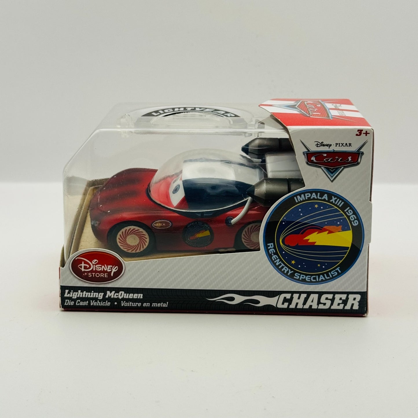 Disney Pixar Cars - BURNT AUTONAUT MCQUEEN *CHASER* Disney Store - 1:43 Diecast