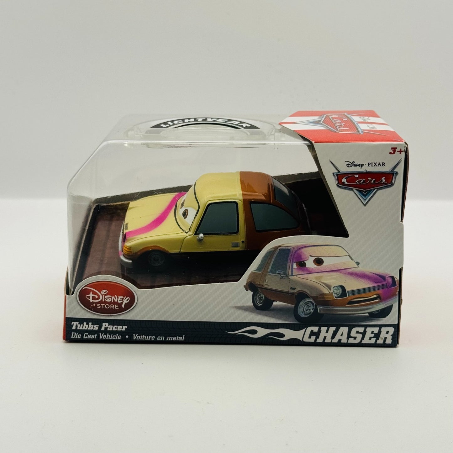 Disney Pixar Cars - TUBBS PACER WITH PAINT SPRAY Disney Store - 1:43 Diecast