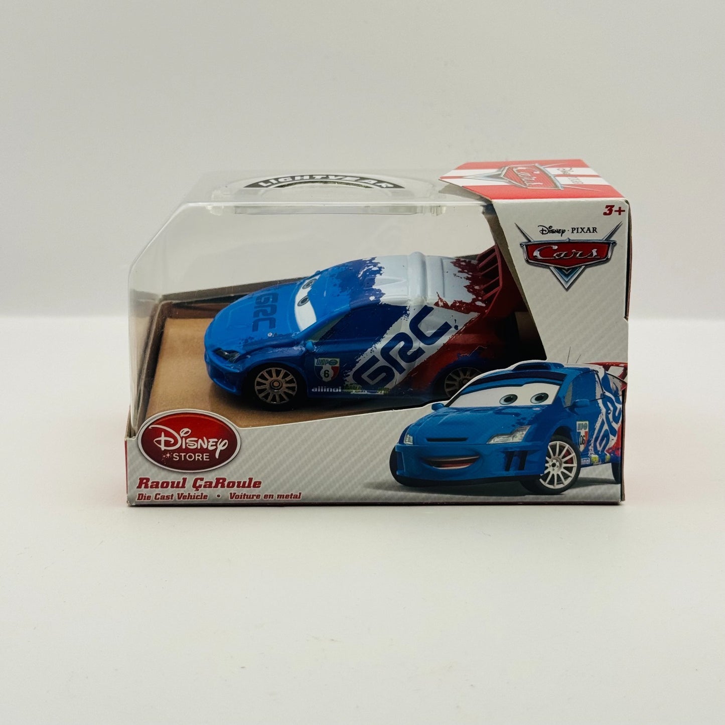 Disney Pixar Cars - RAOUL CAROULE WGP Disney Store - 1:43 Diecast