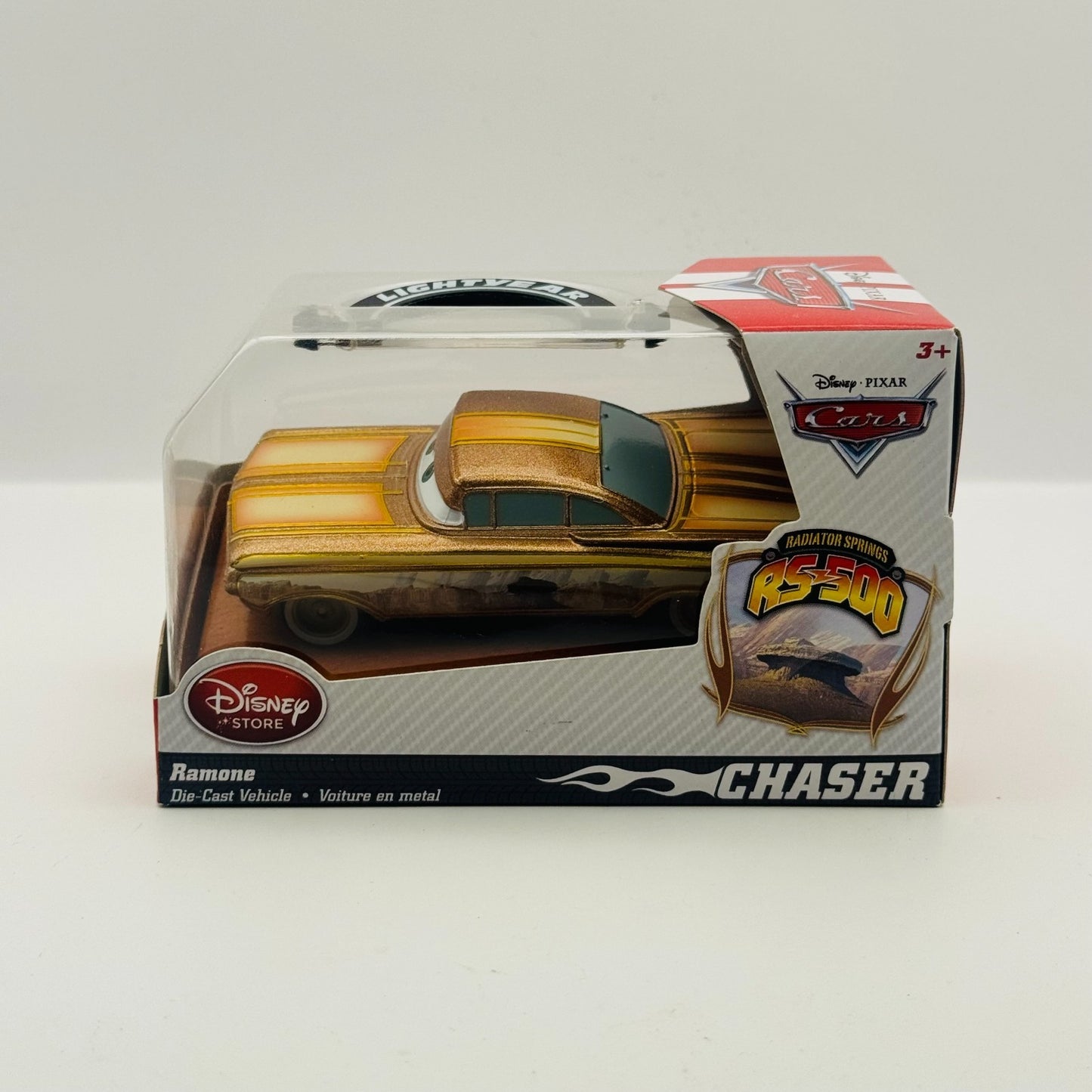 Disney Pixar Cars - RS 500 1/2 RAMONE CHASER Disney Store - 1:43 Diecast