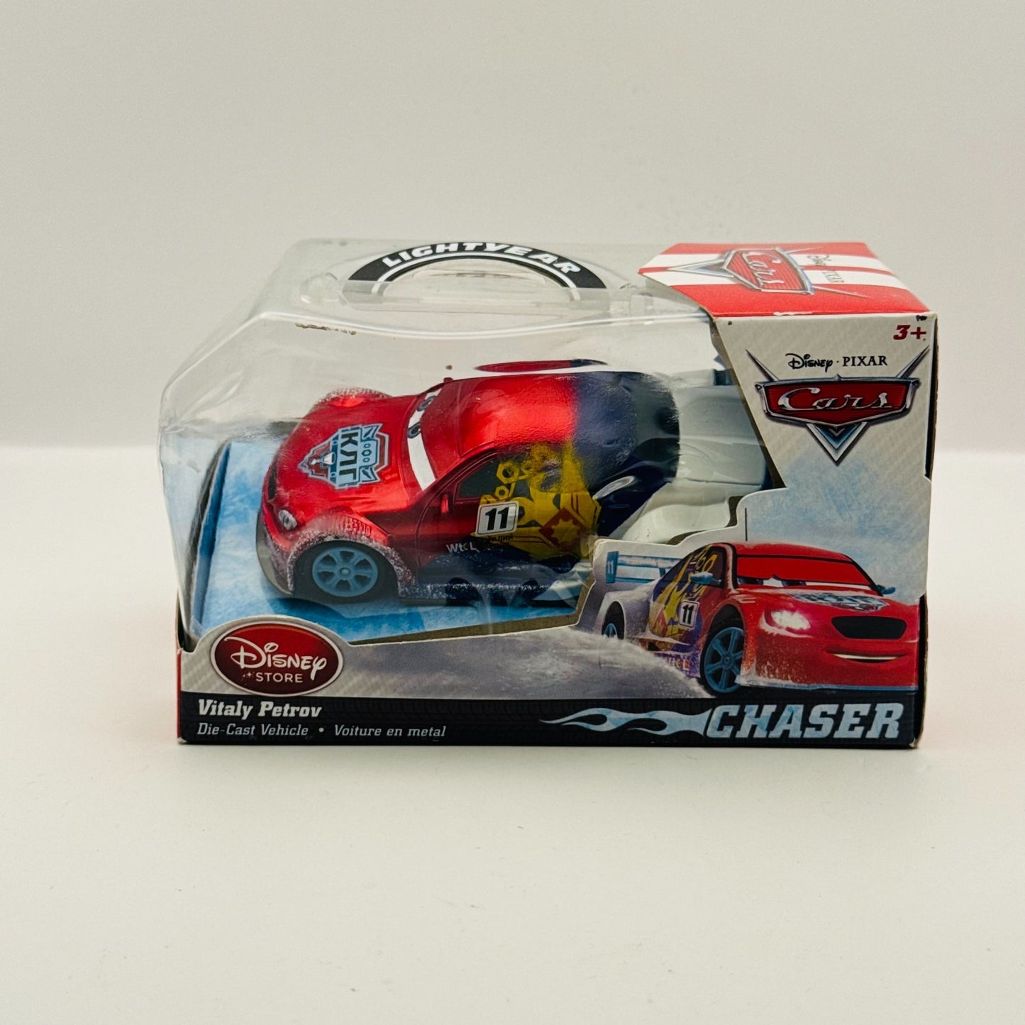 Disney Pixar Cars - METALLIC ICE RACER VITALY CHASER Disney Store - 1:43 Diecast