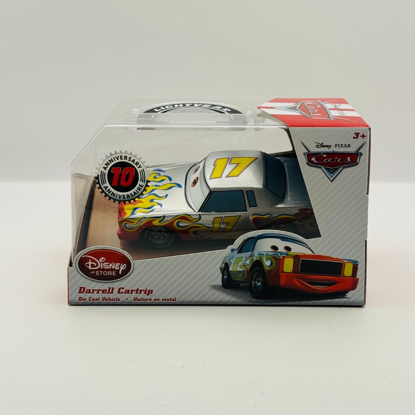 Disney Pixar Cars - DARRELL CARTRIP Disney Store - 1:43 Diecast