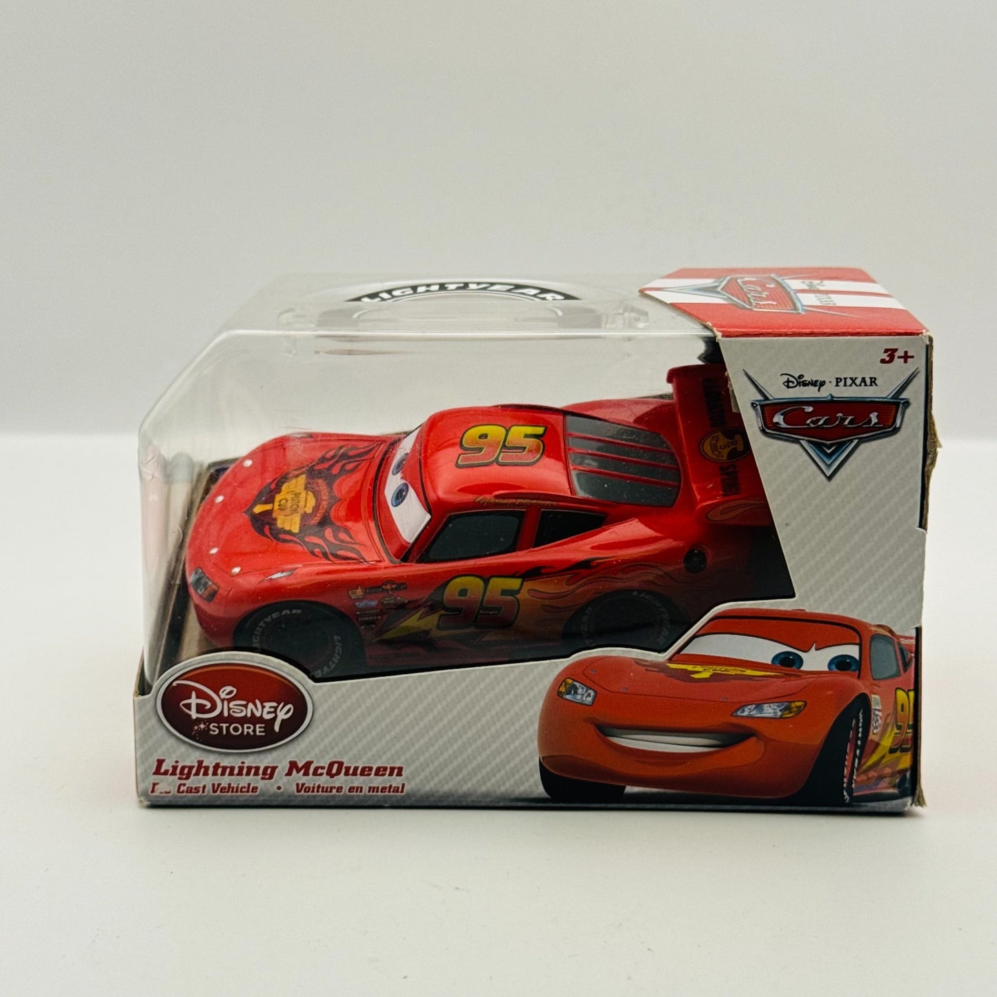 Disney Pixar Cars - DETERMINED RS TEAM MCQUEEN Disney Store - 1:43 Diecast