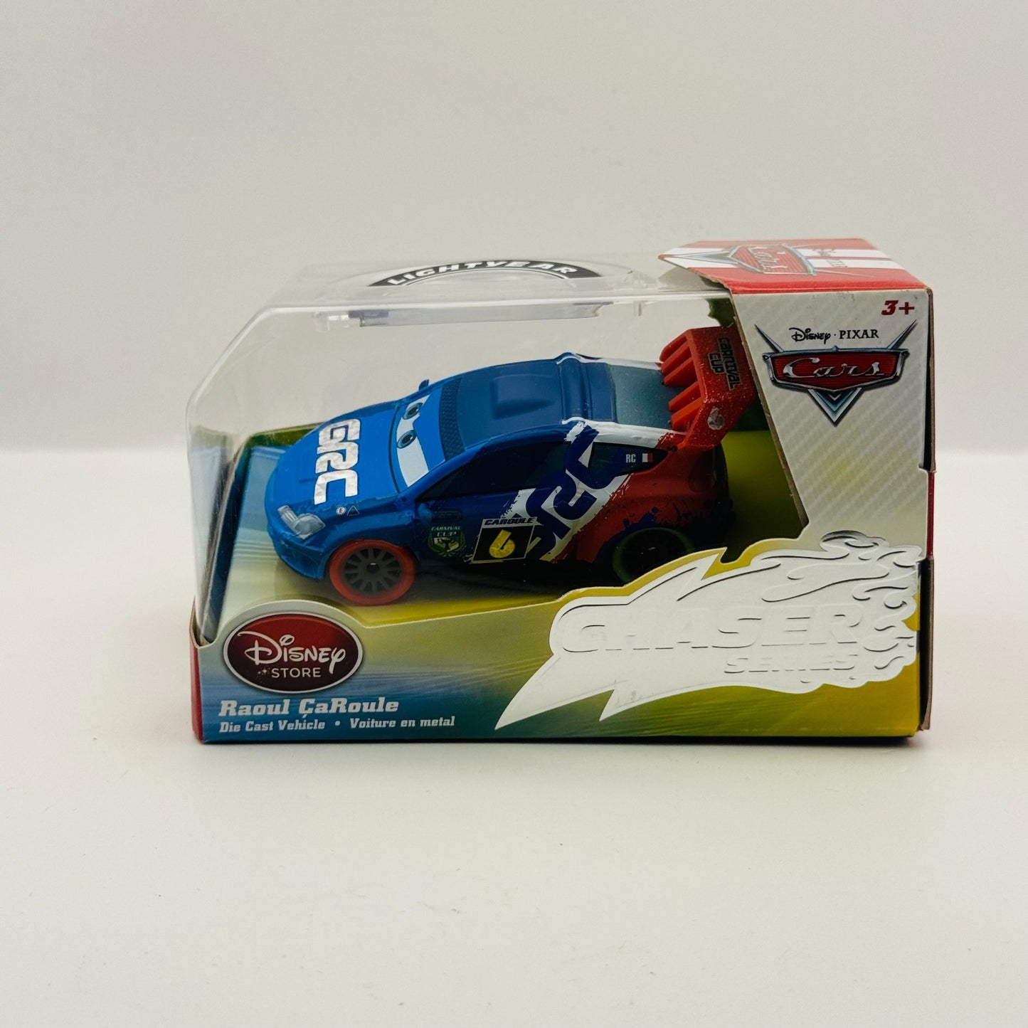 Disney Pixar Cars - CARNIVAL CUP RAOUL CAROULE Disney Store - 1:43 Diecast