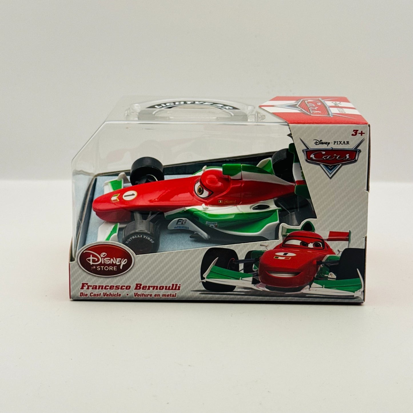 Disney Pixar Cars - FRANCESCO BERNOULLI WGP Disney Store - 1:43 Diecast