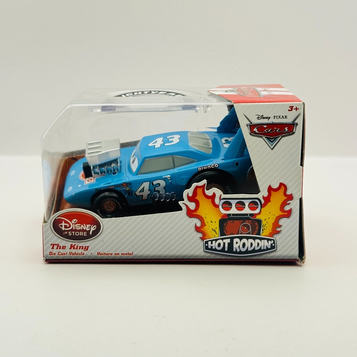 Disney Pixar Cars - HOT RODDIN' KING Disney Store - 1:43 Diecast
